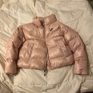 Nike Thermafit Pink Puffer Jacket